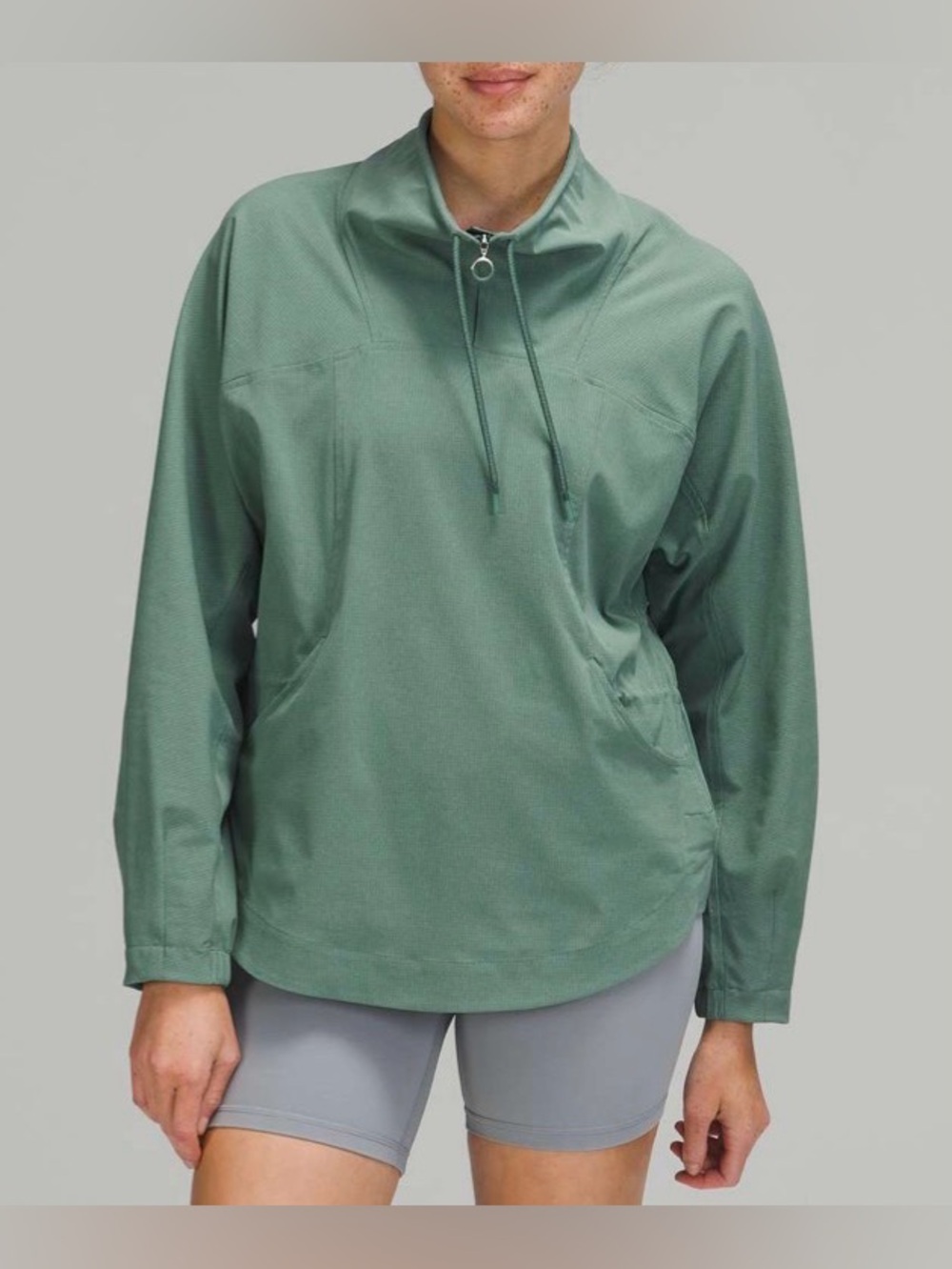 NWOT New Lululemon Ventlight High Neck Pullover Tidewater Teal